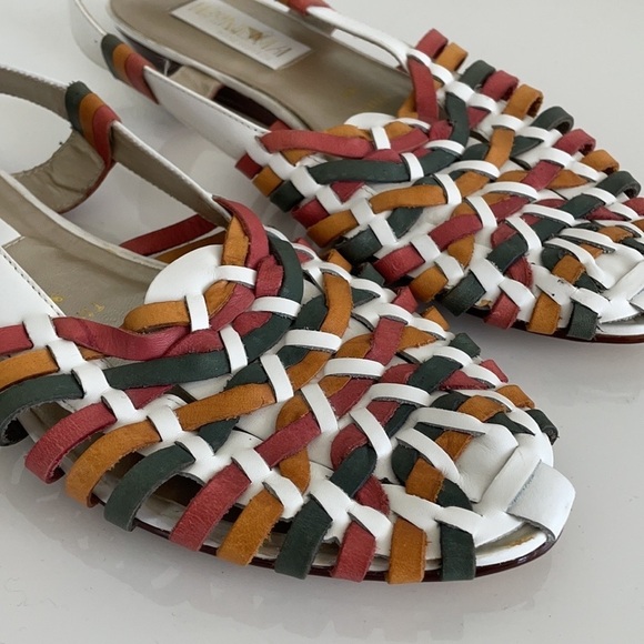 Leather Upper Made In Brazil Colorful Sandals - Picture 2 of 11